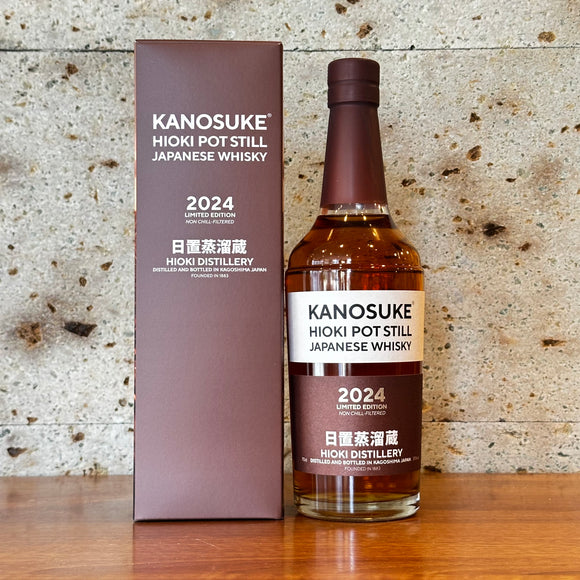 【ウイスキー】嘉之助　HIOKI POTSTILL 2024 limited Edition　鹿児島県小正醸造　嘉之助蒸留所