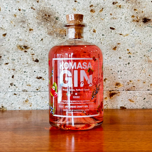 【ジン】KOMASA　GIN　苺　ーICHIGO ー　45度　鹿児島県小正醸造