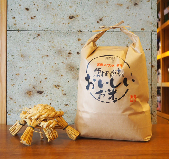 【米】令和５年産　茨城コシヒカリ　玄米５.５kg　茨城県  木村久夫さん